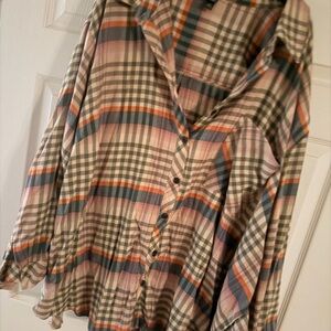 Wild Fable Multicolor Plaid Shirt